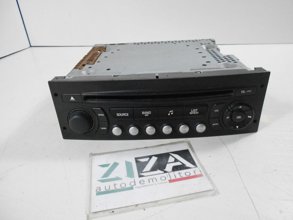 Autoradio Lettore CD Citroen C3 I 2006 96537894XT 96537894XT00