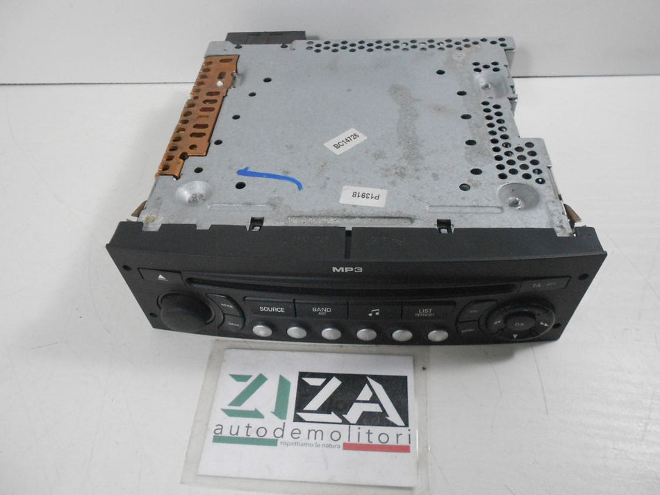 Autoradio Lettore CD Mp3 Peugeot 207 2008 96643698XT