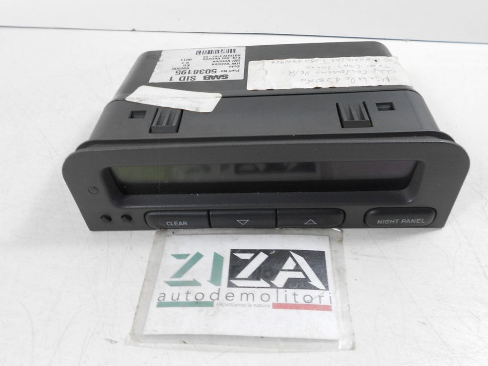 Display Multifunzione Saab 9-3 I 1999 5038195