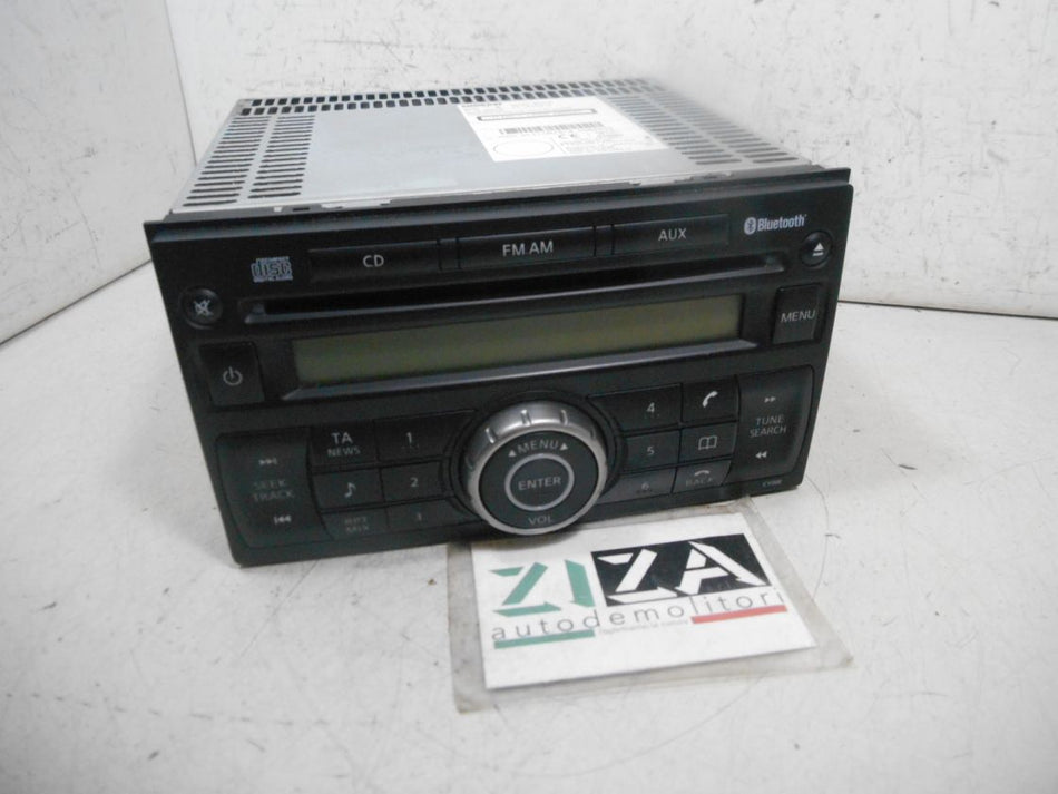 Autoradio Lettore CD Bluetooth Nissan Micra K12 2009 28185-BG10A
