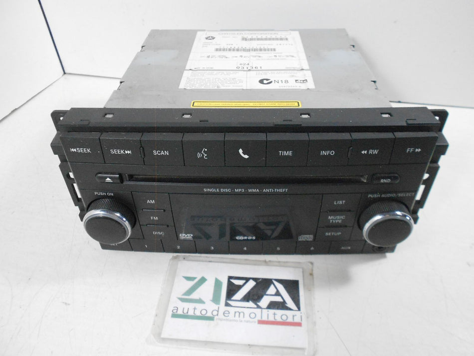 Autoradio Lettore CD Jeep Compass I 2012 P05064955AF