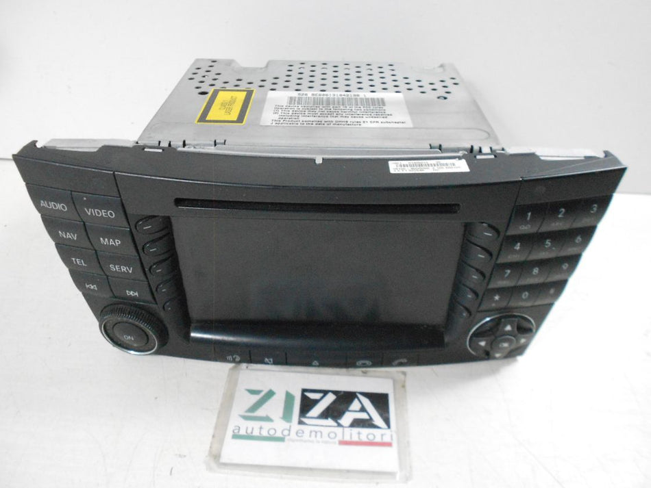 Autoradio Navigatore Lettore CD Mercedes W211 2006 A2118272442