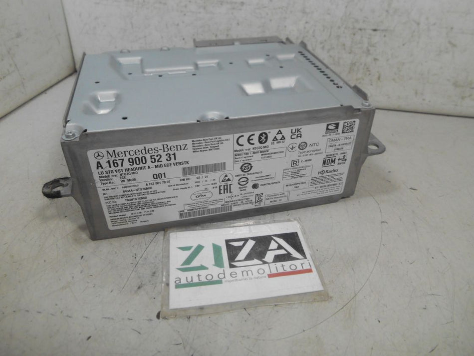 Navigatore Mercedes GLA H247 200d 2023 A1679005231