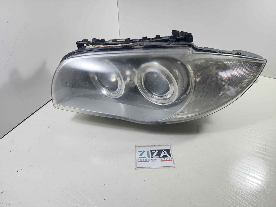 Faro Fanale Anteriore Sinistro BMW E87 118D 2005 Berlina 6924489-07 Xeno