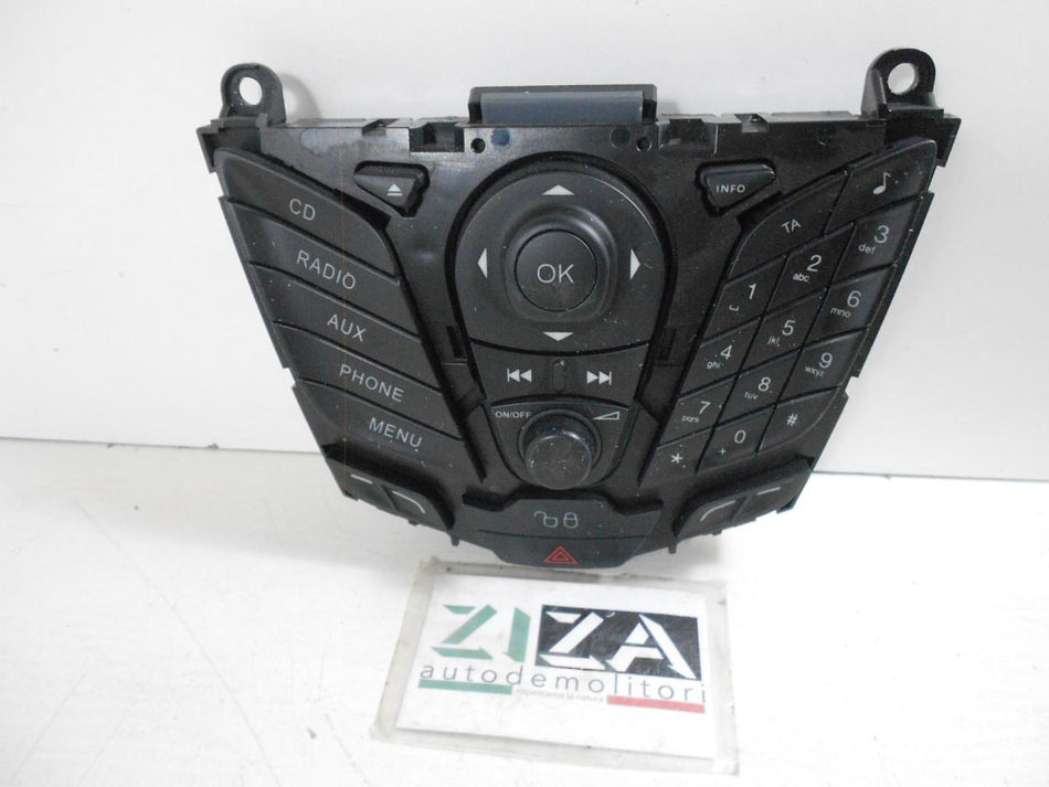 Pulsantiera Centrale Autoradio Ford Fiesta VI 2011 8A6T18K811BE 8A6T-18K811-BE