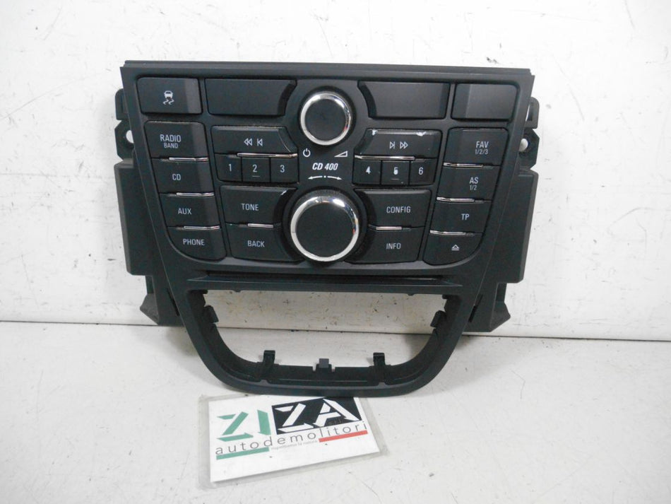 Pulsantiera Centrale Autoradio Opel Meriva B 2011 13346043