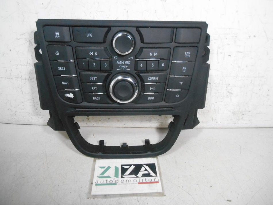 Pulsantiera Centrale Autoradio Opel Meriva B 2016 13409860