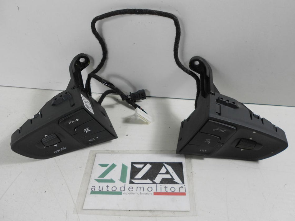 Comandi al Volante Superiori Peugeot 508 2012 9677976377 Autoradio