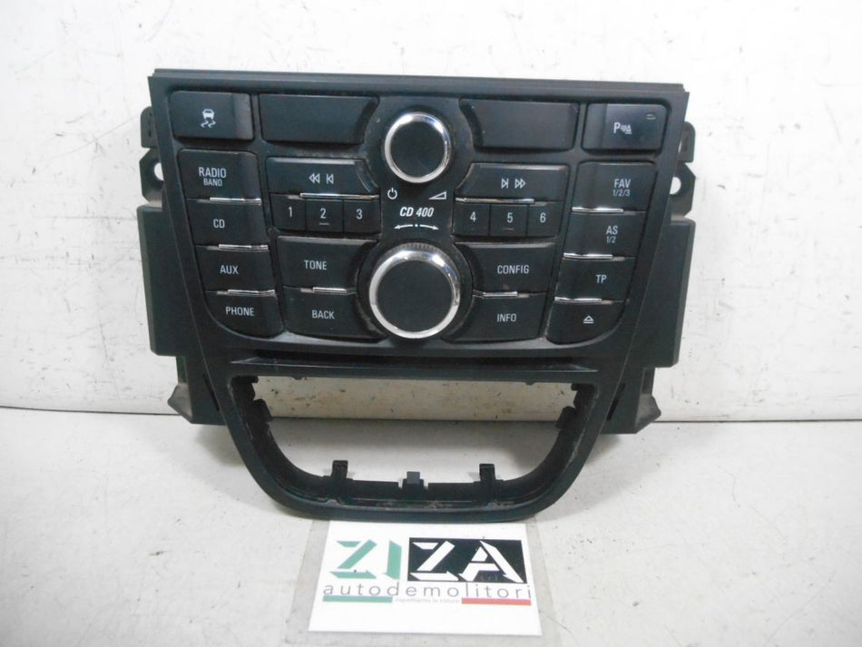 Pulsantiera Centrale Autoradio Opel Meriva B 2011 13346043 13288072 13288081