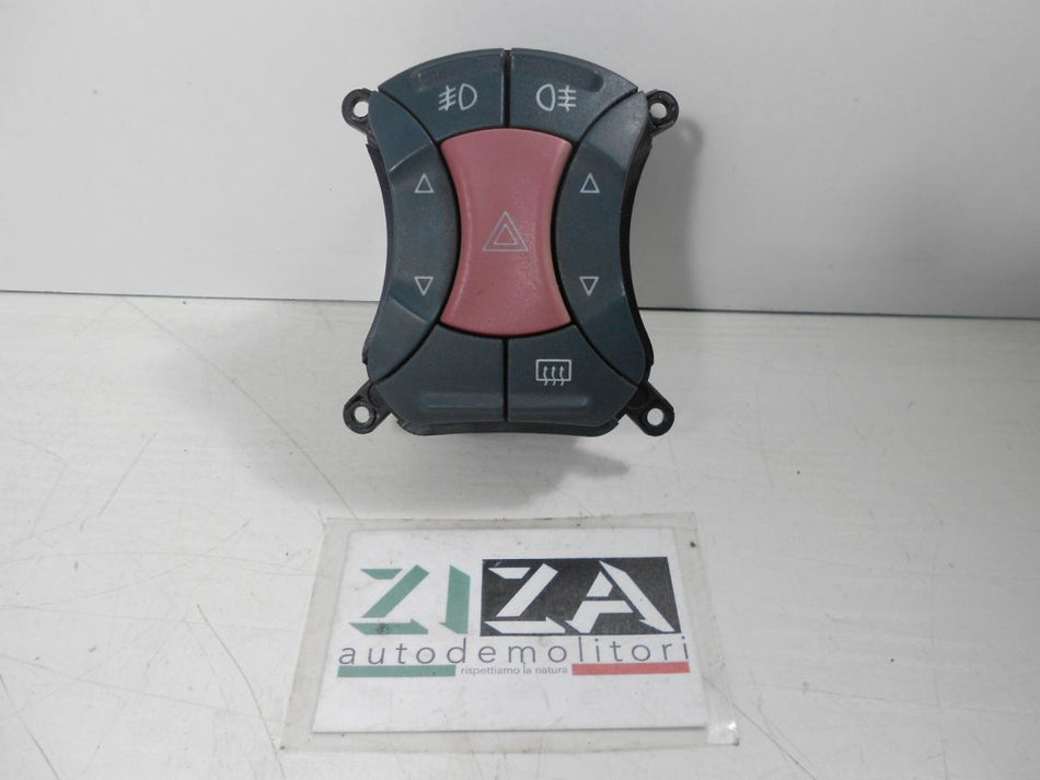 Pulsantiera Centrale Fiat Doblò I 2001 Alzacristalli Fendinebbia Lunotto