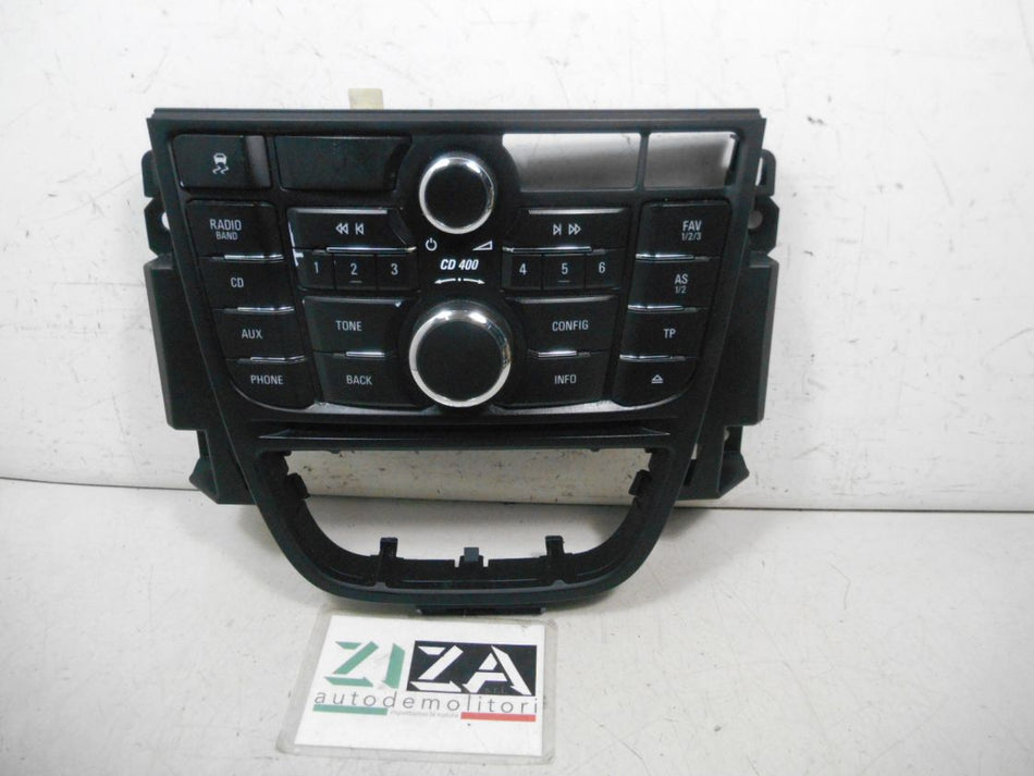Pulsantiera Autoradio Navigatore Opel Astra J 2011 13346050