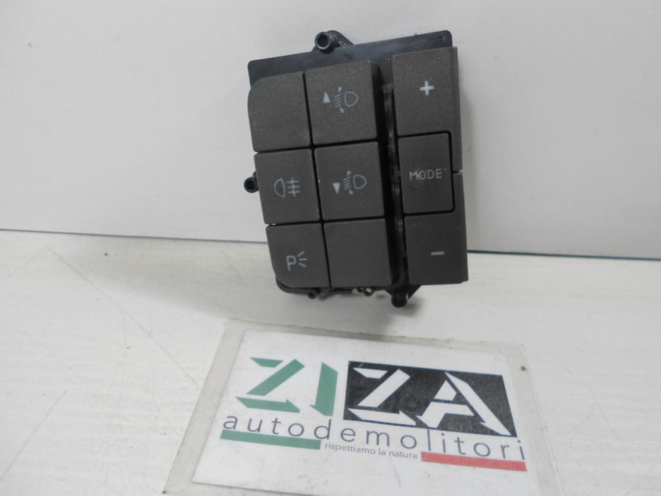 Pulsantiera Comando Luci Fiat Idea 2005 12000397 Grigio