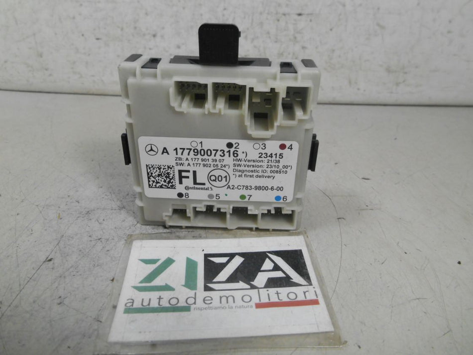 Centralina Porta Anteriore Sinistra Mercedes GLA H247 2023 A1779007316