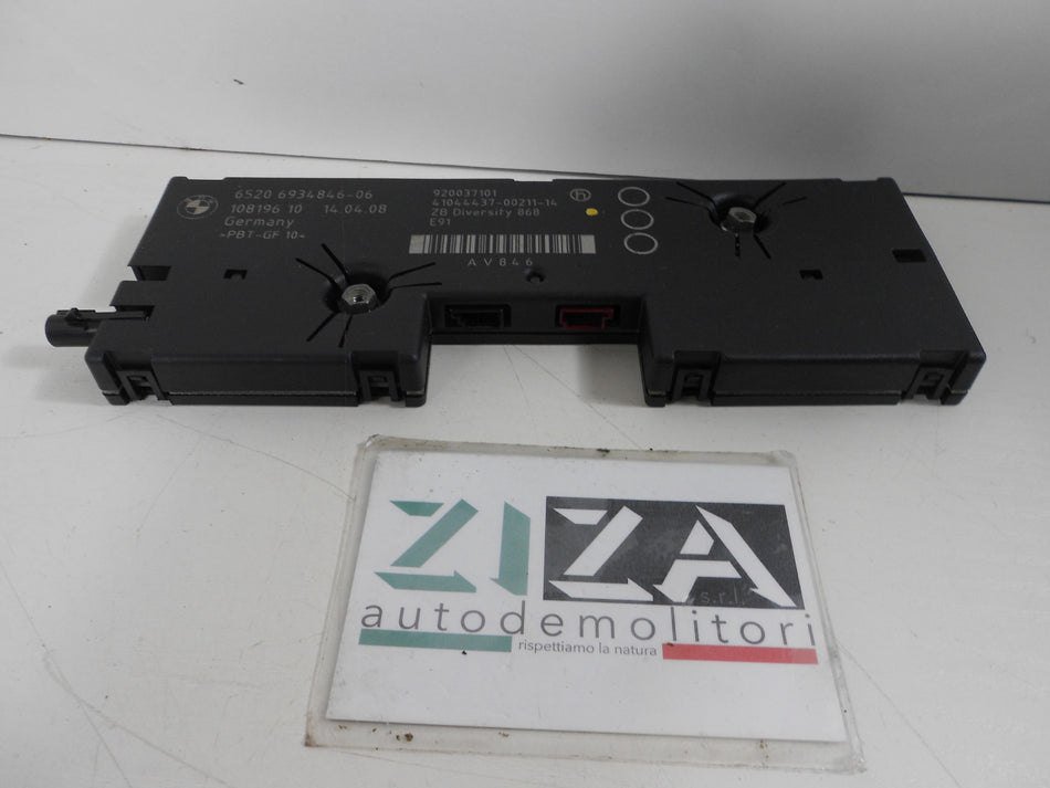 Centralina Diversity Amplificatore Antenna BMW E91 2008 6934846 6520-6934846-06
