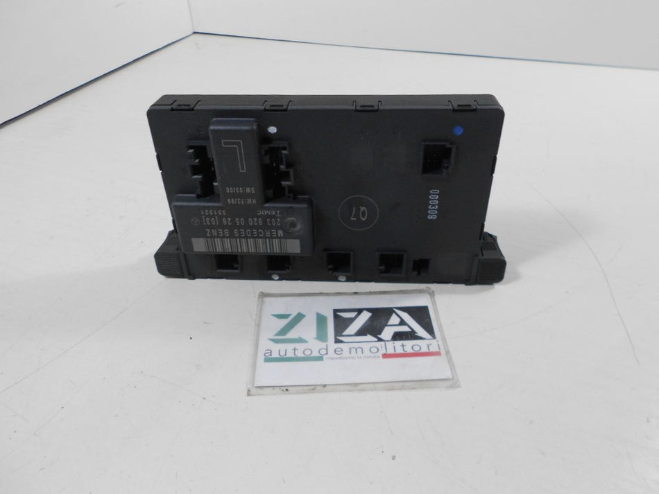 Centralina Porta Anteriore Sinistra Mercedes W203 2000 2038200526
