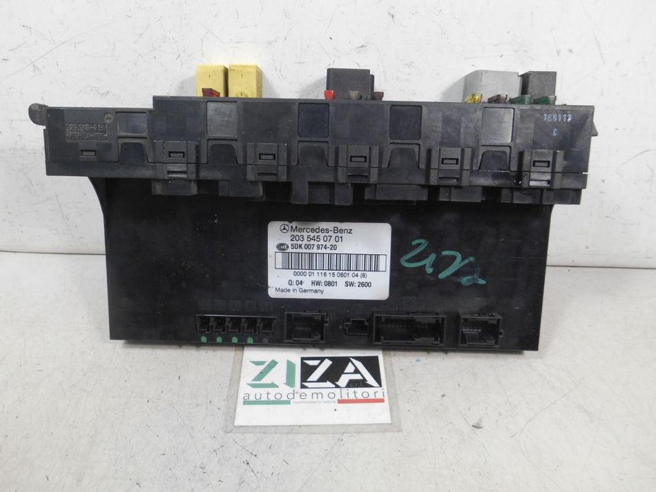Centralina Body Computer Mercedes W203 C220 2.2 143cv 611962 2000 2035450701