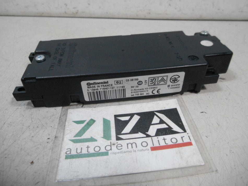 Centralina Bluetooth Citroen C5 II SW 2011 9675359580