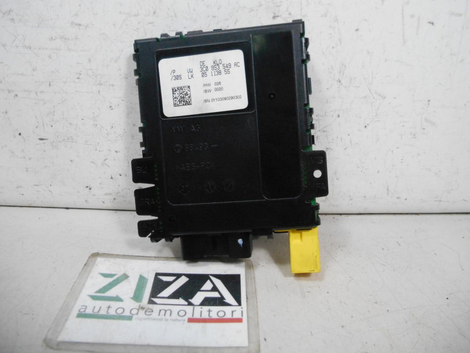 Centralina Piantone Sterzo VW Passat 3C 2009 3C0953549AC HW026 SW0020