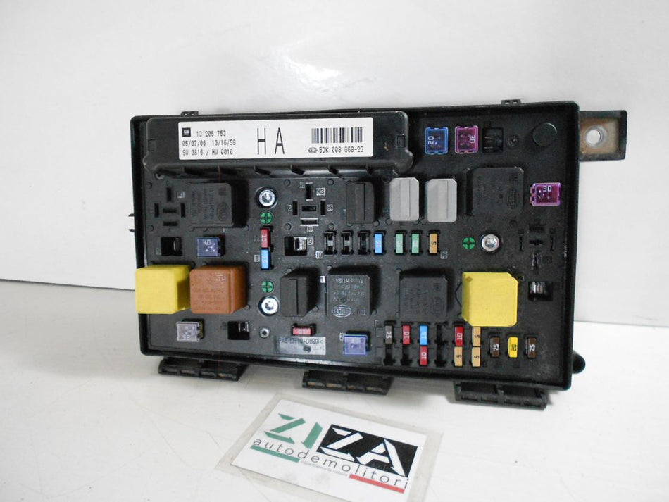 Body Computer Opel Astra H 1.6 77kw Z16XEP 2006 13206753