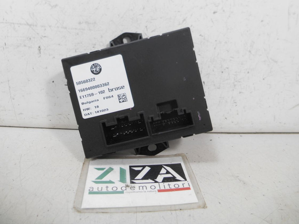 Centralina Portellone Posteriore Alfa Stelvio 2018 50560322