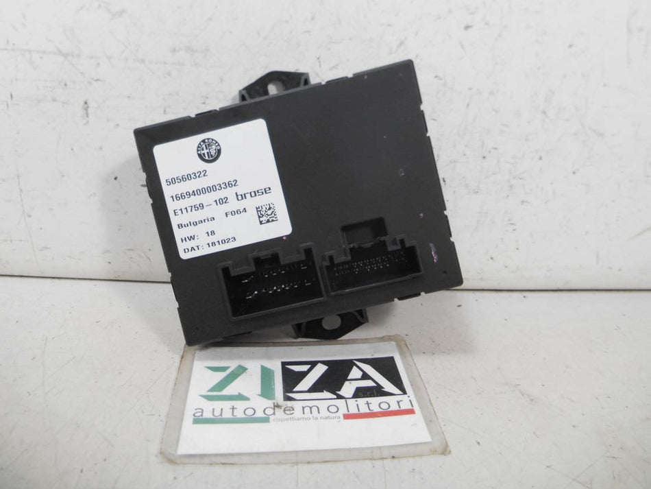 Centralina Portellone Posteriore Alfa Stelvio 2018 50560322