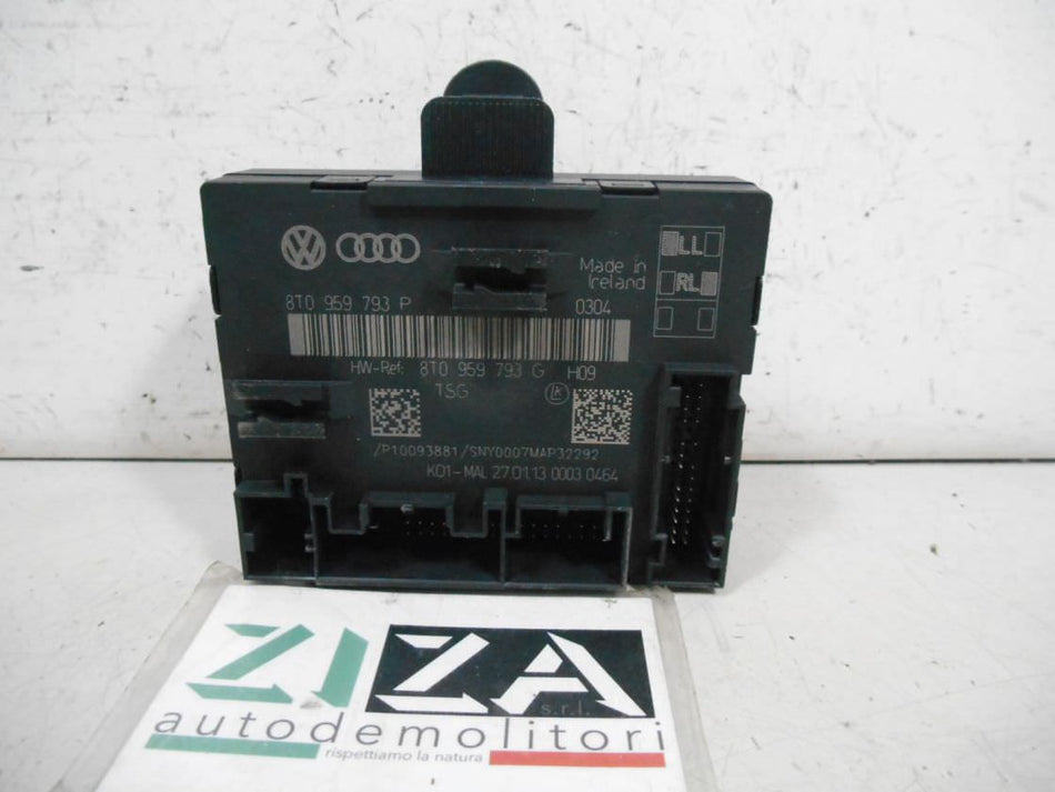 Centralina Porta Anteriore Sinistra Audi A4 B8 2013 8T0959793P 8T0959793G