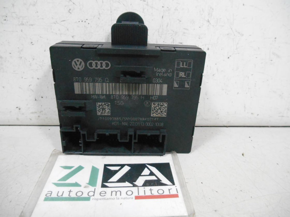 Centralina Porta Posteriore Sinistra Audi A4 B8 2013 8T0959795Q