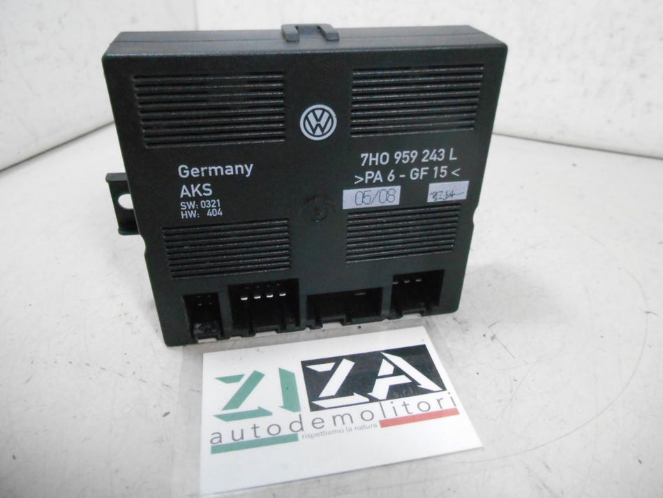 Centralina Porta Scorrevole Sinistra VW Multvan T5 2008 7H0959243L