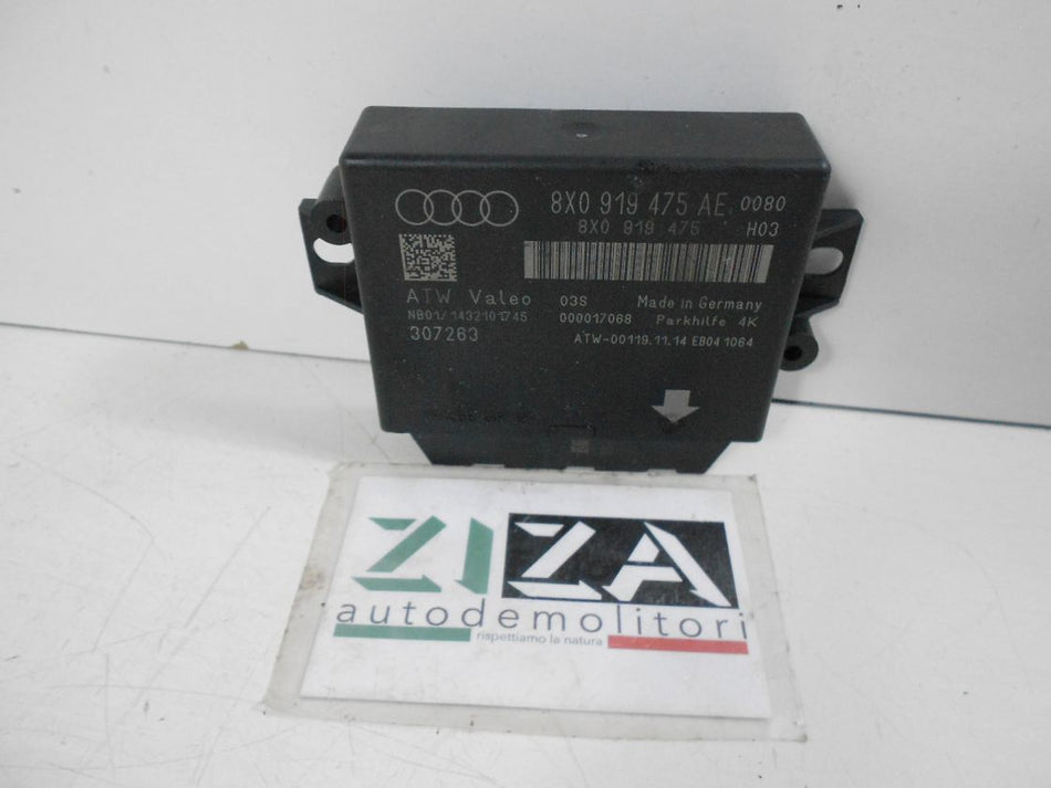 Centralina Sensori di Parcheggio Audi A1 8X 2015 8X0919475AE