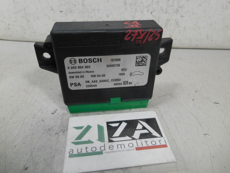 Centralina Sensori di Parcheggio Citroen C4 II 2011 9665282880 0263004303