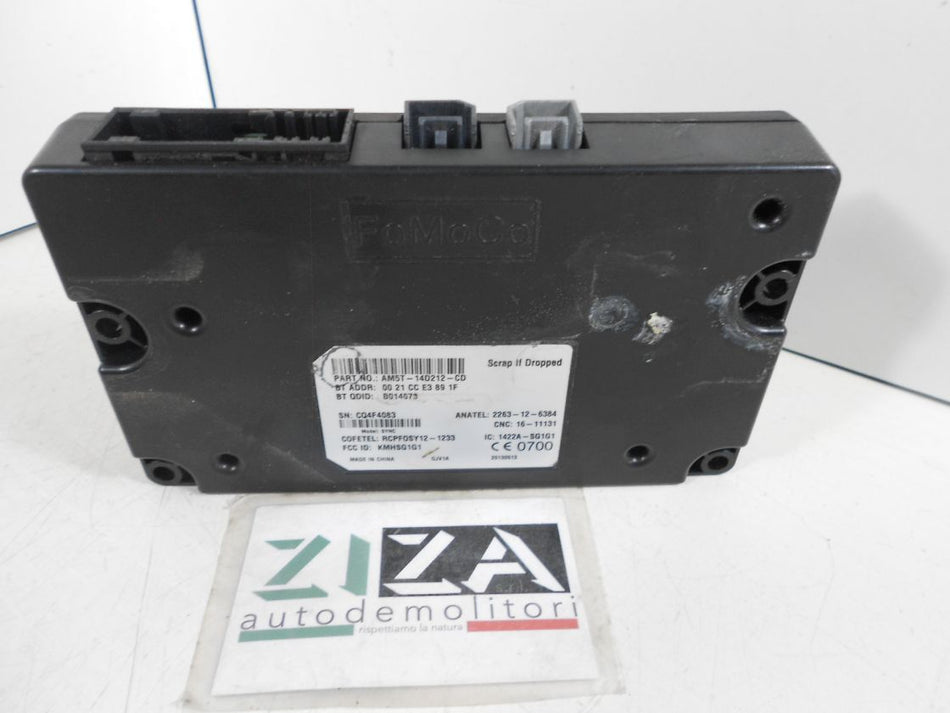 Centralina Bluetooth Ford B-Max 2013 AM5T-14D212-CD