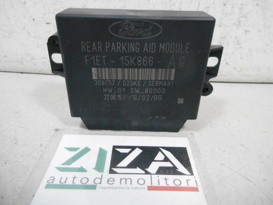 Centralina Sensori di Parcheggio Ford Focus III 2015 F1ET-15K866-AG HW_01 SW_BE003