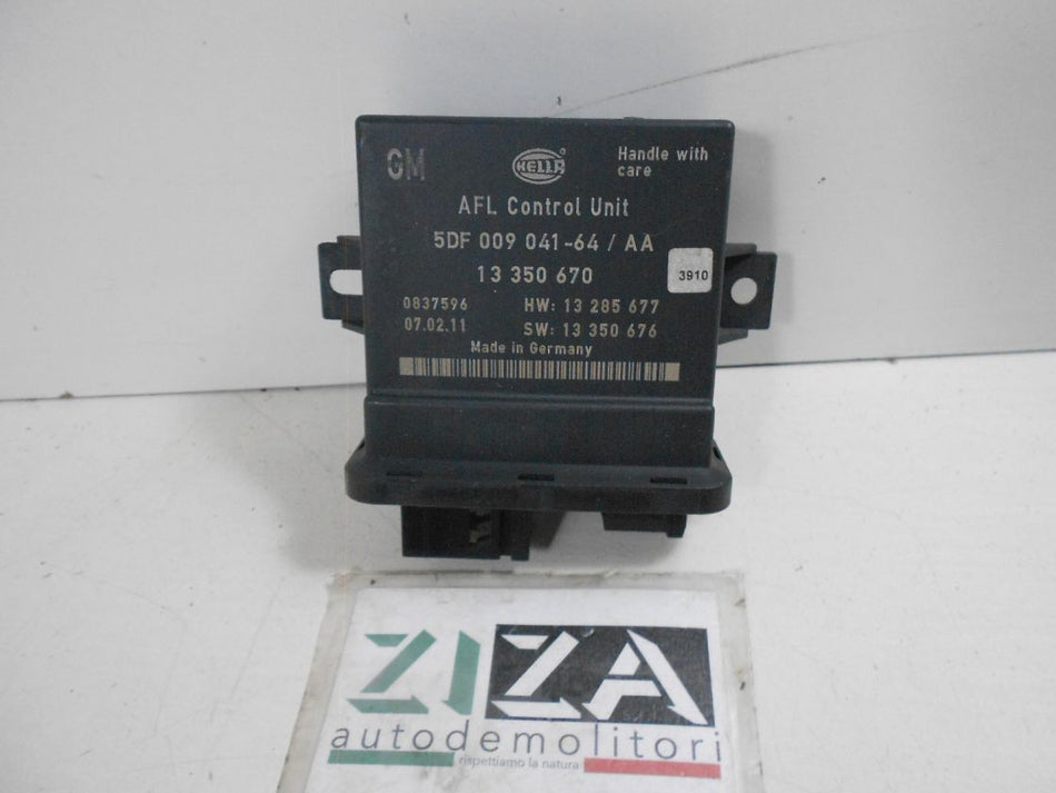 Centralina Fari Xeno Opel Astra J 2011 13350670 13285677 13350676