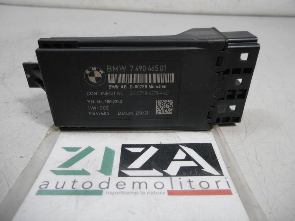 Centralina Sedile BMW X4 G02 2022 7490465-01