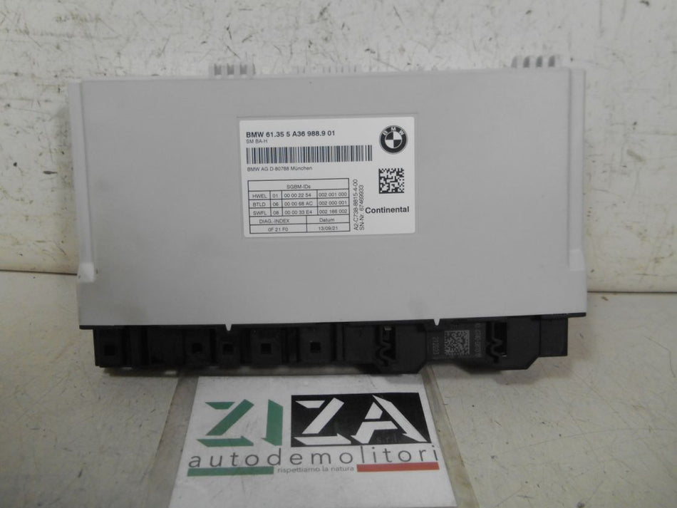 Centralina Sedile SM BA-H BMW X4 G02 2022 61.35-5A36988.9