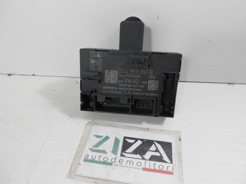 Centralina Porta Anteriore Destra Skoda Octavia 5E 2015 5Q4959392B