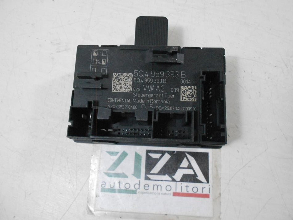 Centralina Porta Anteriore Sinistra Skoda Octavia 5E 2015 5Q4959393B