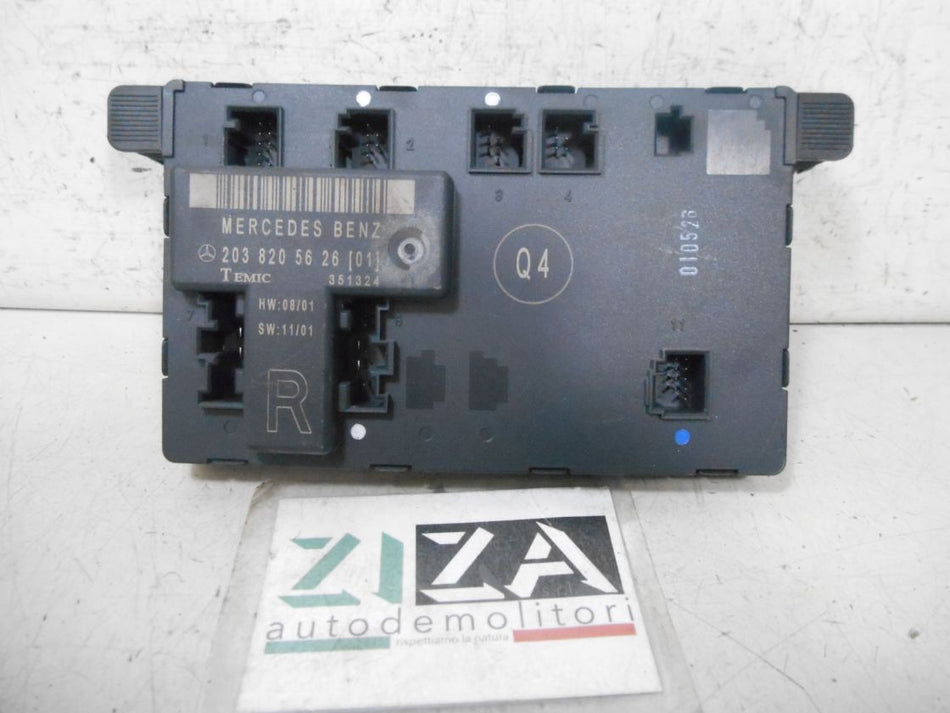 Centralina Porta Anteriore Destra Mercedes W203 SportCoupé 2001 2038205626