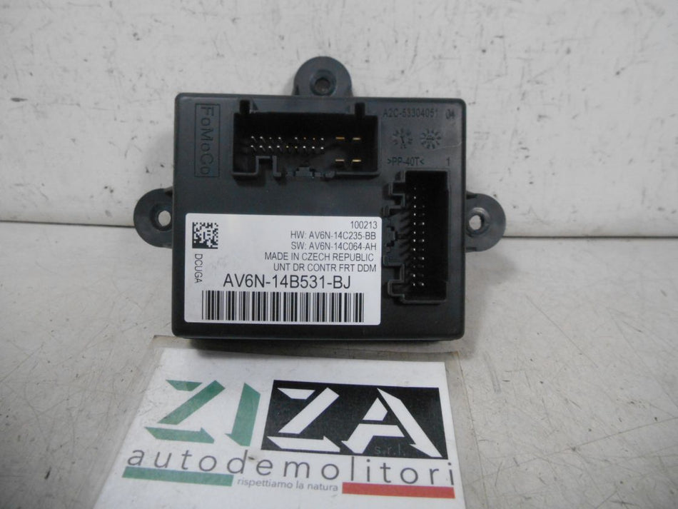 Centralina Porta Anteriore Sinistra Ford C-MAX II 2013 AV6N-14B531-BJ