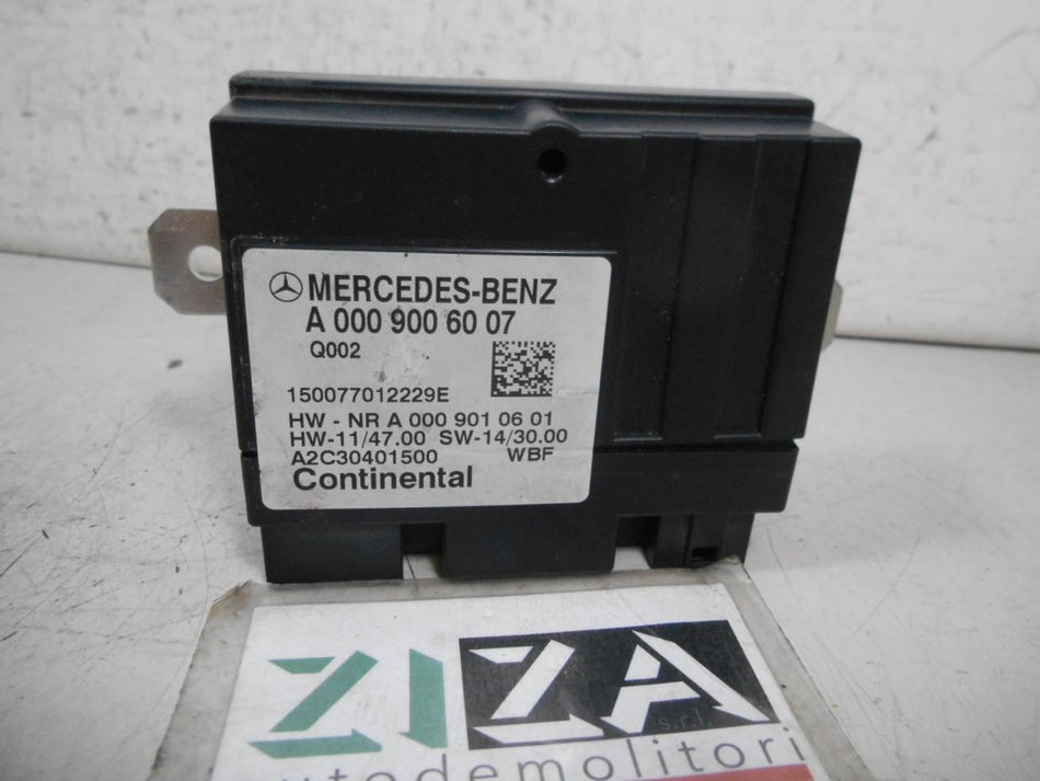Centralina Pompa Carburante Mercedes W205 2015 A0009006007