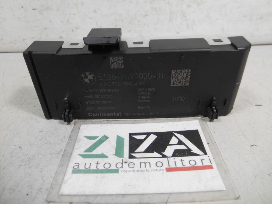 Centralina Portellone Posteriore BMW X1 F48 2018 6135 7492035-01