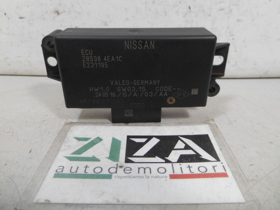Centralina Sensori di Parcheggio Nissan Qashqai J11 2019 28538-4EA1C