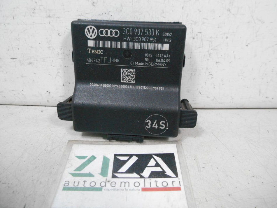 Centralina Gateway VW Passat 3C 2010 3C0907530K