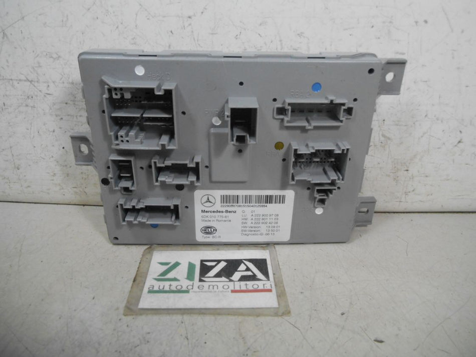 Centralina Body Computer BC-R Mercedes W205 2015 A2229009708