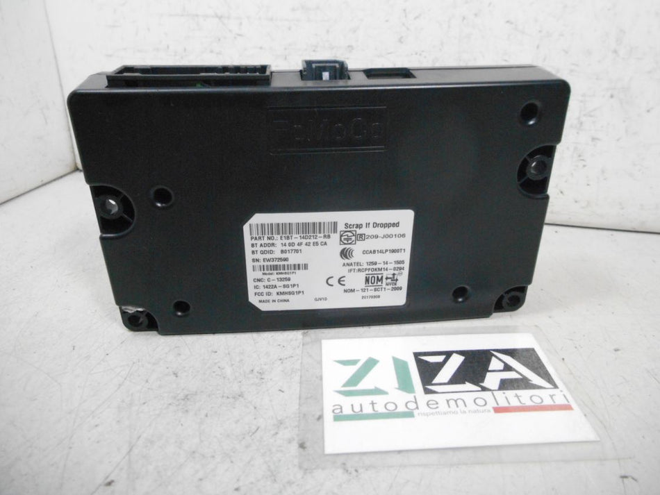 Centralina Bluetooth Ford EcoSport 2017 E1BT-14D212-RB