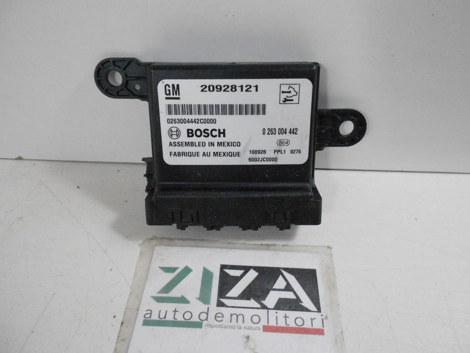 Centralina PDC Sensori di Parcheggio Opel Meriva B 2011 20928121 0263004442