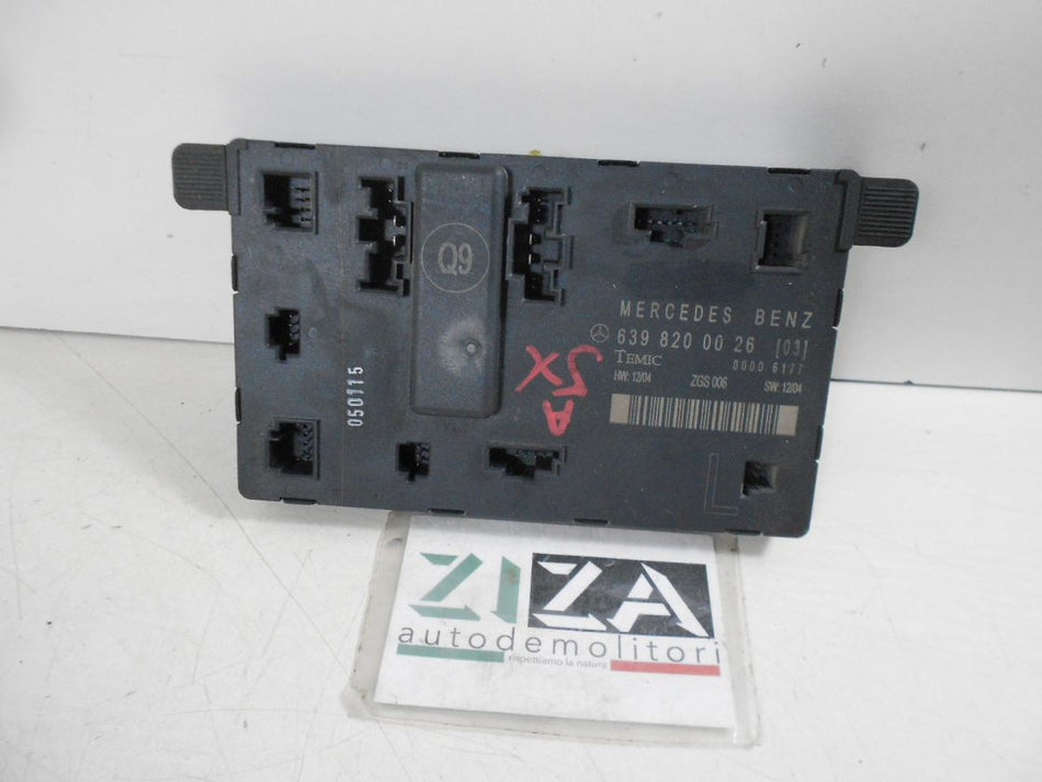 Centralina Porta Anteriore Sinistra Mercedes Vito W639 2005 6398200026