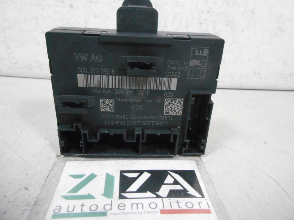 Centralina Porta Anteriore Destra VW Tiguan AD 2019 5Q0959592E