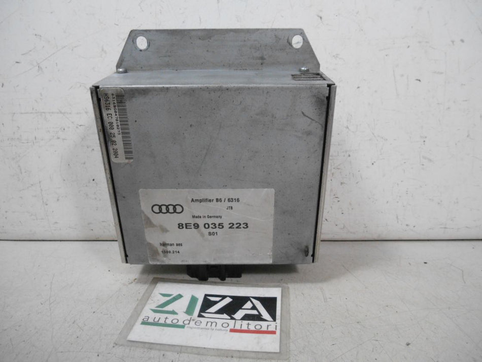 Centralina Autoradio Amplificatore Audi A4 B6 2004 8E9035223D