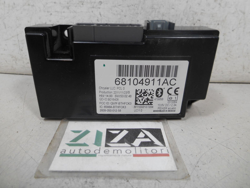 Centralina Bluetooth Jeep Compass I 2012 68104911AC